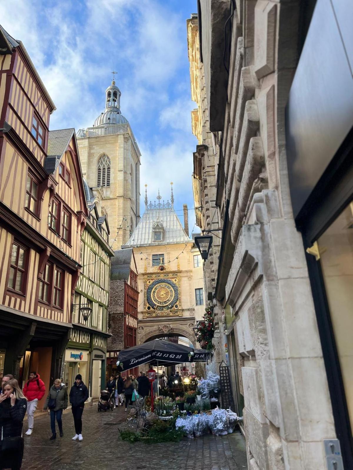 Le Canyon Rouen Centre By Myfrenchpat Terrasse & Parking Extérieur photo