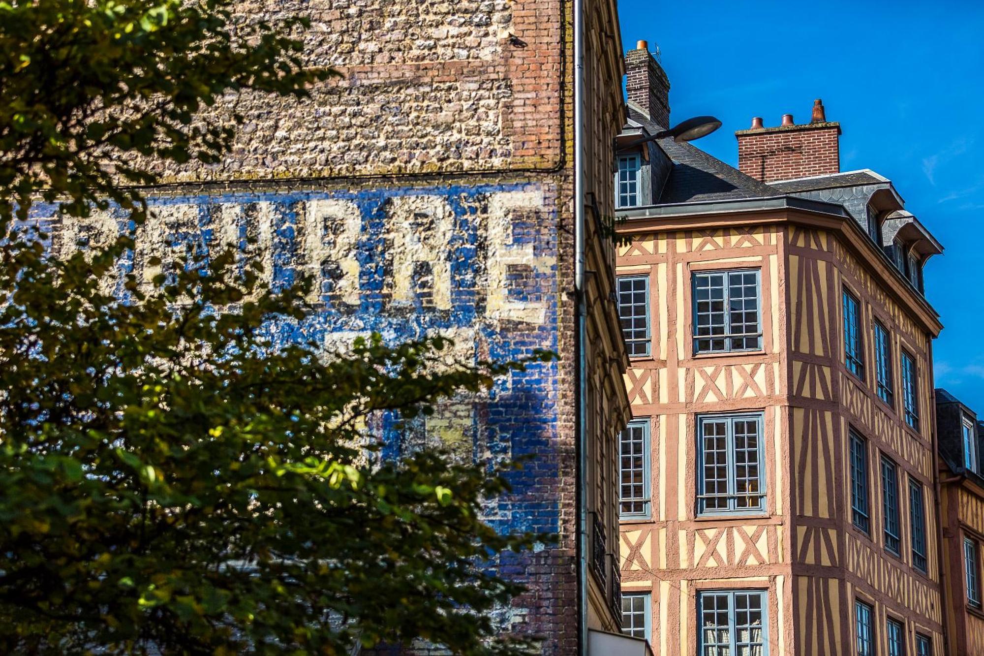 Le Canyon Rouen Centre By Myfrenchpat Terrasse & Parking Extérieur photo